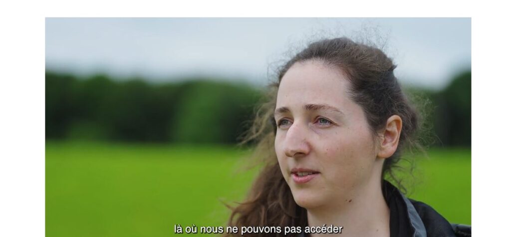 Ausschnitt aus dem Video-Beitrag mit Marie Hertzog für die Sensibilisierungskampagne des Kantons Freiburg (Video: Staat Freiburg, realisiert durch Bytheway)