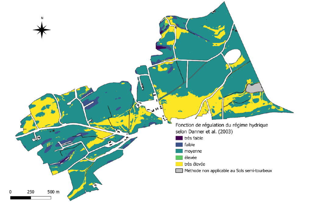 Carte thématique de Prez. Vous voyez la Fonction de hydration Prez